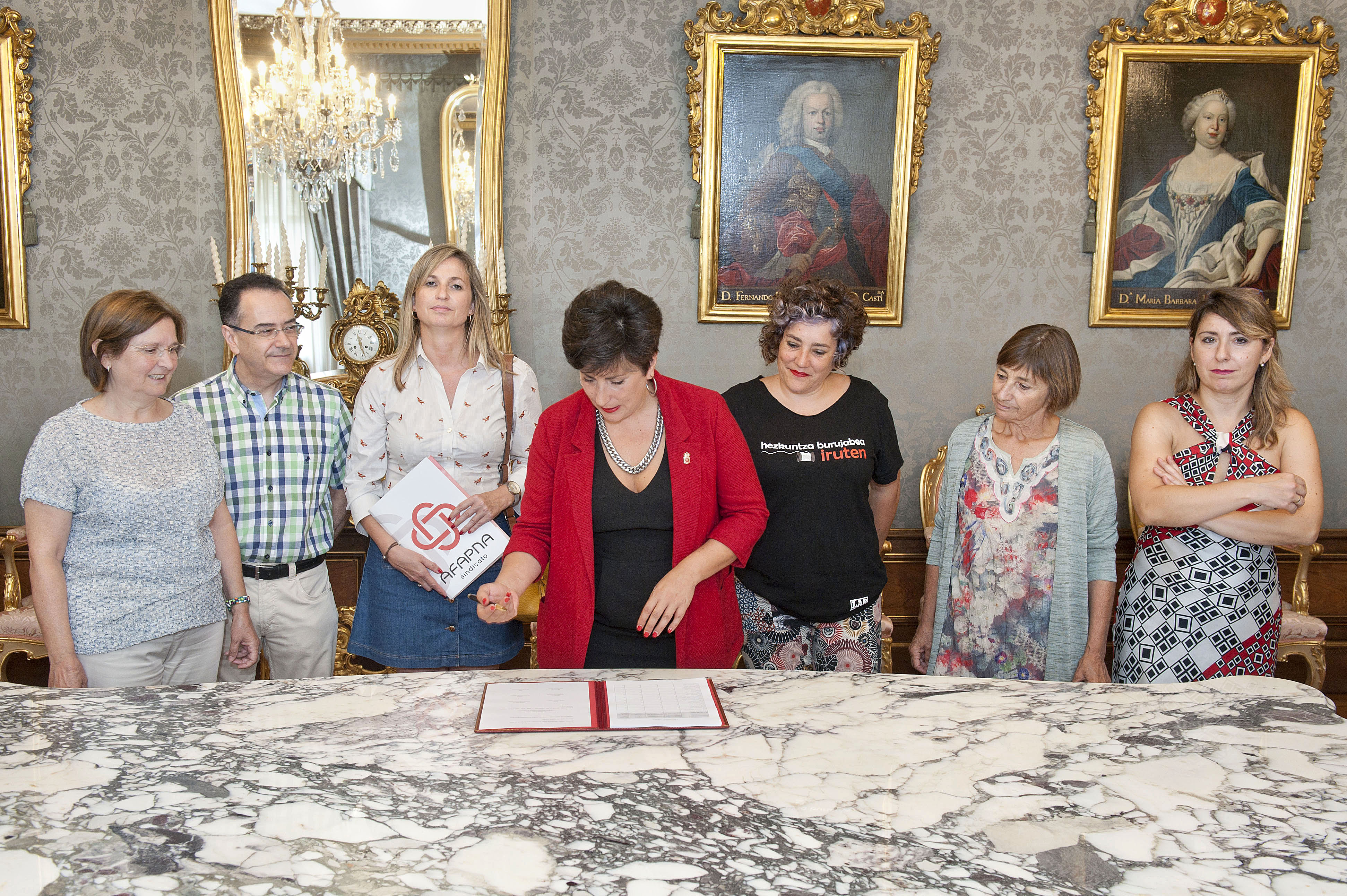24 de agosto de 2018: Firmado el Pacto para la mejora de la calidad de la enseñanza pública en Navarra con el mayor respaldo de su historia